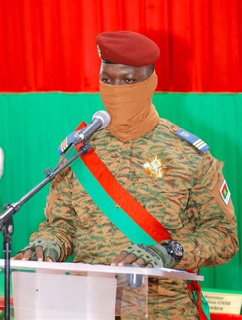 Burkina Discours Intégral De Prestation De Serment Du Capitaine