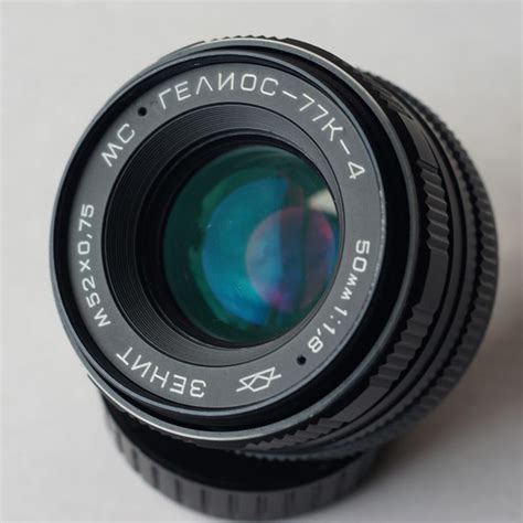 Объектив Гелиос-77М-4 50 mm f/ 1.8 МС Характеристики, MTF, отзывы ...