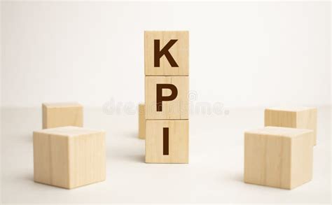 Kpi Key Performance Indicator Symbol Concept Word Kpi Key