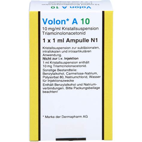 Volon A 10 Ampullen 1 Ml Eumed