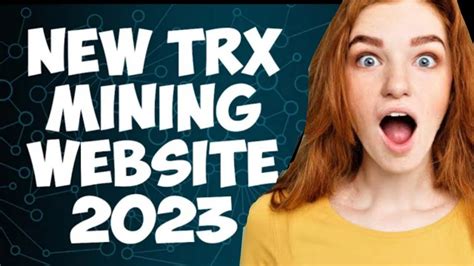 2023 Latest Long Term 100 Legal Tron Cloud Mining Site Trx New