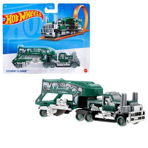 Hot Wheels Caminh O Trackstar Steamin Gleamin Mattel Bfm Hfc Caminh Es Motos E