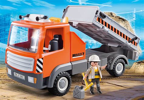 Jouet Playmobil City Action Le Camion De Chantier 6861