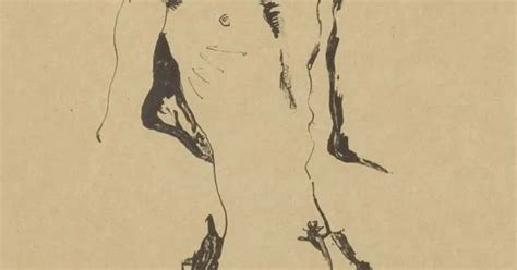 Egon Schiele Male Nude 2 Arthipo