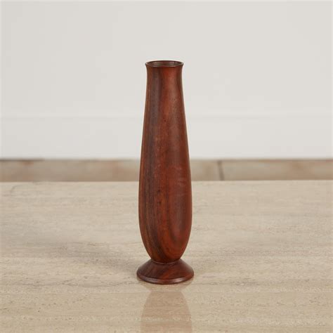 Del Stubbs Turned Wood Bud Vase At Stdibs Wood Turned Bud Vase Wood