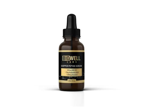 Copper Peptide Serum 30ml - BioWell