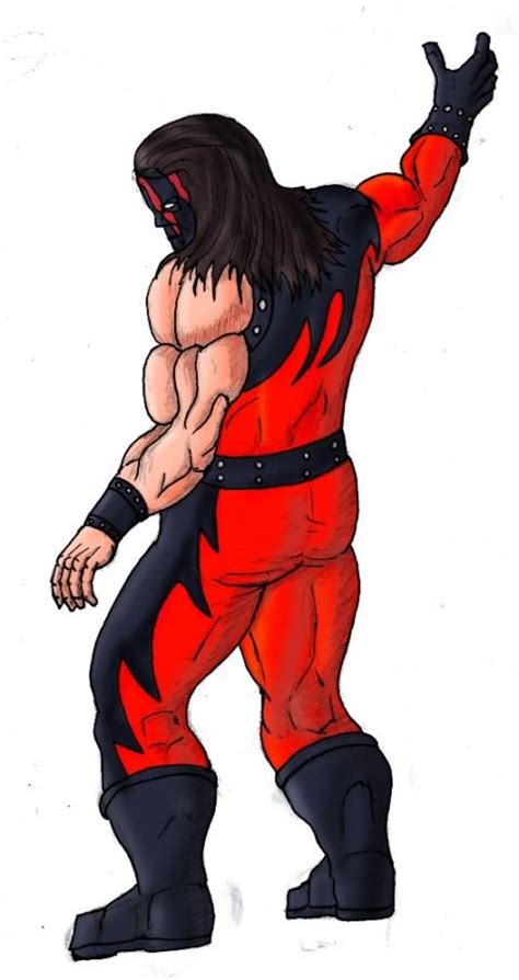 Masked Kane By The0beyonder On Deviantart Wwf Superstars Wrestling