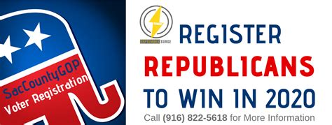 Voter Registration Event Sacramento County Republican Party