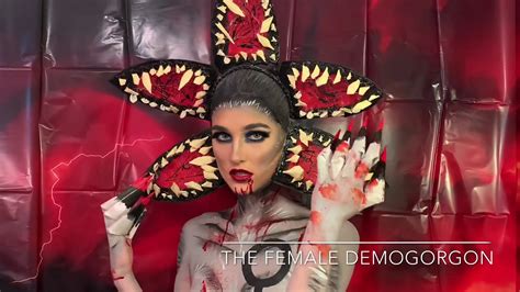 Stranger Things Makeup Demogorgon Makeup Youtube