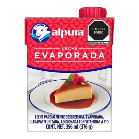 Leche Evaporada Alpura 376 G Bodega Aurrera Despensa A Tu Casa