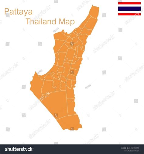map of pattaya in thailand 2