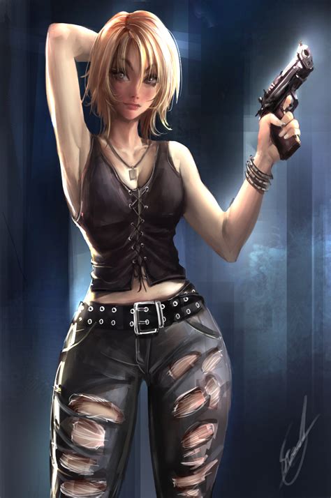 Aya Brea By Orionm Hentai Foundry