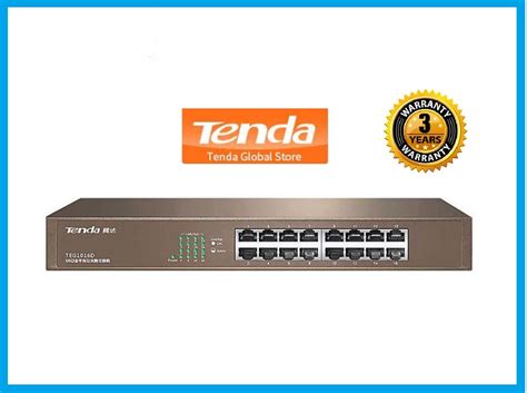 Tenda Teg D Port Gigabit Desktop Rachmount Switch