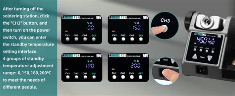 SUGON T21 Precision Soldering Iron Station 120w, 2 Seconds Fast Heat up ...