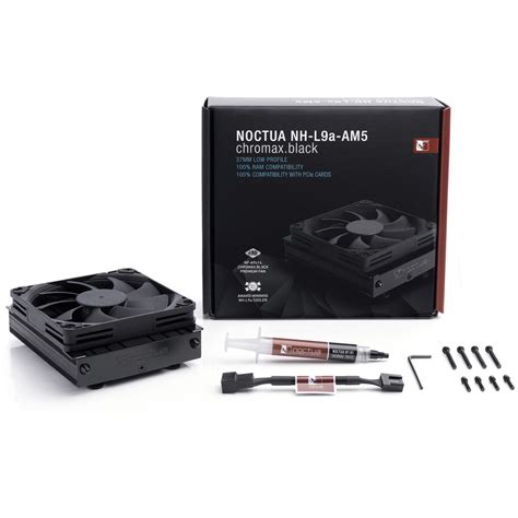 Noctua NH-L9a-AM5 chromax.black Tower Kühler - CPU Kühler | Mindfactory.de