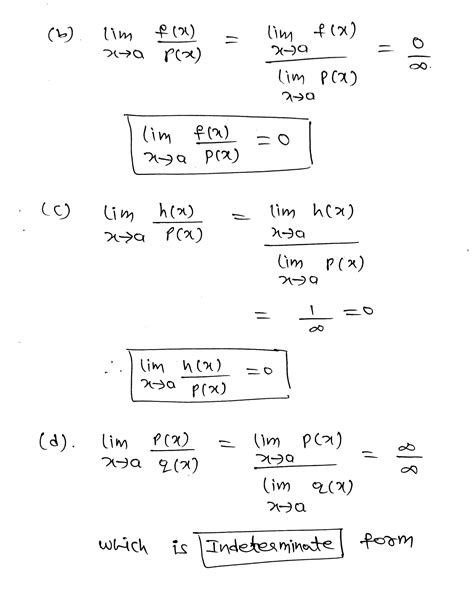 [solved] Given That Lim F X 0 Lim G X 0 Lim H X 1 X A X A X A Lim Course Hero