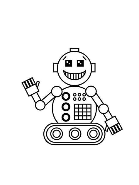 Раскраски Роботы. Бесплатно распечатать раскраски
