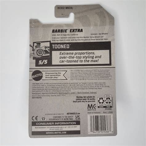 Barbie Toys Hot Wheels Barbie Extra Tooned Pink Poshmark