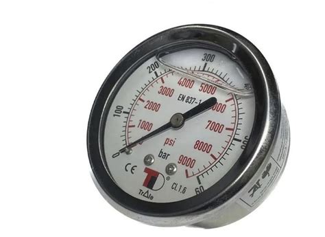 Манометр гидравлический осевой 160 бар (1/4) купить по выгодной цене в ...