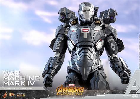 Hot Toys MMS499D26 復仇者聯盟3無限之戰戰爭機器馬克4 War Machine Mark IV 1 6 比例合金人偶作品
