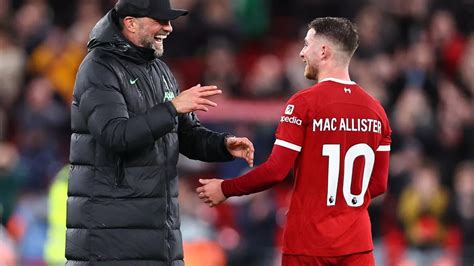 Jurgen Klopp Pokes Fun At Himself With Joke About Alexis Mac Allister S