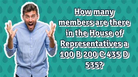 How Many Members Are There In The House Of Representatives A 100 B 200