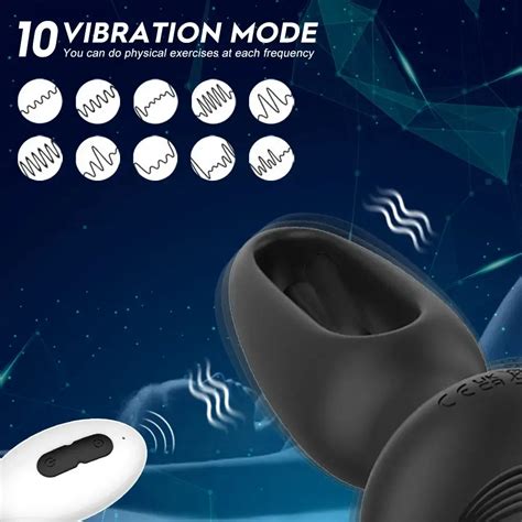 Taper Tapping Prostate Massager Butt Plug Anal Vibrator PAPLISS