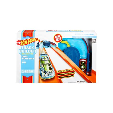 Hot Wheels Track Builder Unlimited Curve Kicker Pack