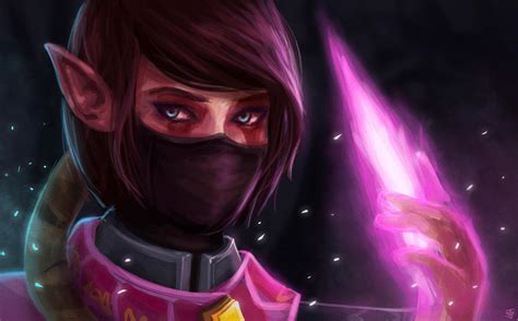 Dota 2 Fan Art Lanaya The Templar Assassin By Jeffufu On Deviantart