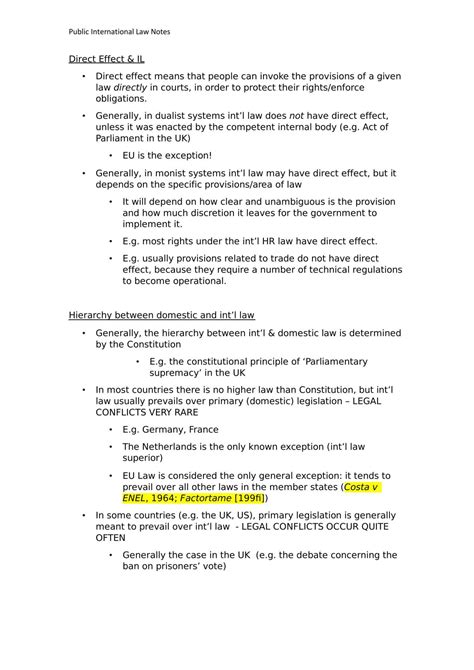 Sources Of International Law Notes 5