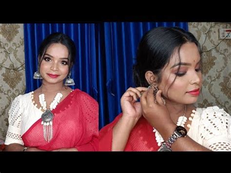 SARASWATI PUJA MAKEUP LOOK STEP BY STEP SARASWATI PUJA MAKEUP 2023