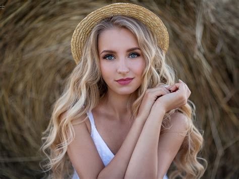 Wallpaper Anna Shuvalova Girl Models Blonde Hat Хиты Русская Музыка
