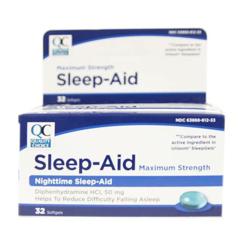QC Sleep Aid Max Strength Softgels 32ct - Jollys Pharmacy Online Store