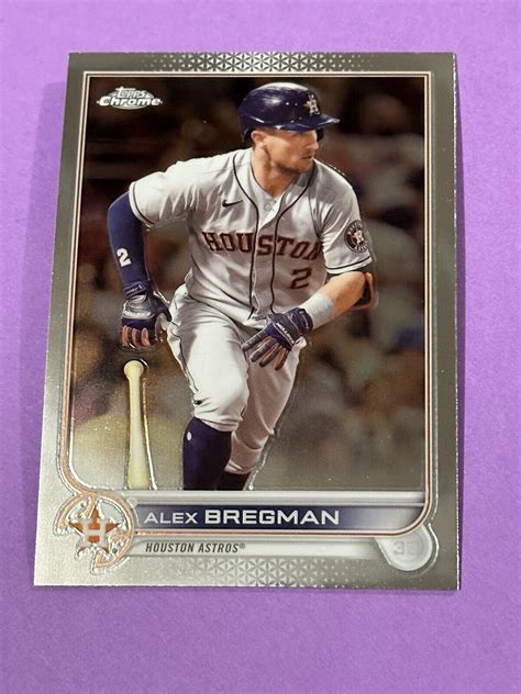 Topps Chrome Sonic Alex Bregman Houston Astros L Ebay