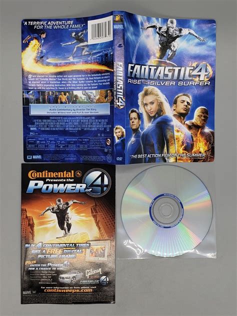 Fantastic Four Rise Of The Silver Surfer Dvd No Case No