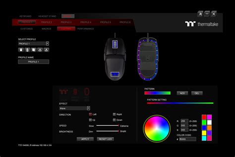 Thermaltake ARGENT M5 RGB Gaming Mouse