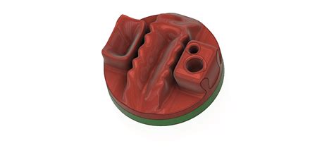 Stl File Nsfw Purple Pussy Vulva Vagina Jewelry Fashion Table Decoration For Pens Paper Clips D