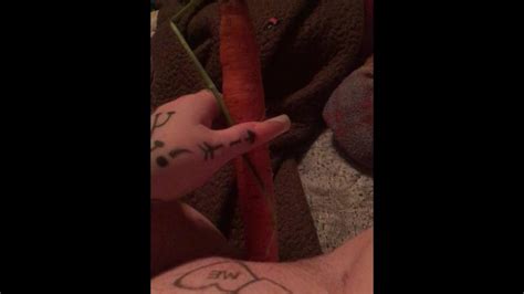 Carrot In Pussy