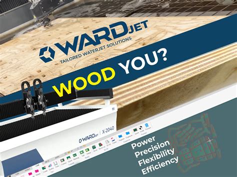 Exploring The Versatility Of Wardjet Waterjet Cutting Solutions In Wood