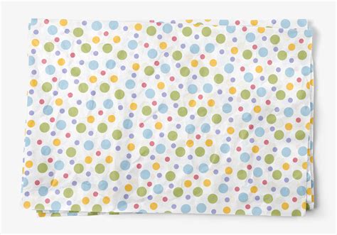 Island Dots Tissue Paper Satinwrap By Seaman Paper