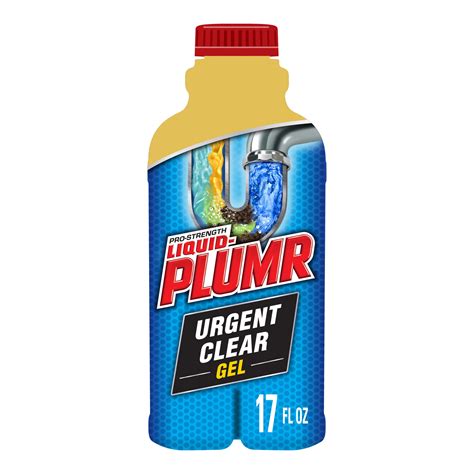 Liquid-Plumr Industrial Strength Urgent Clear - Liquid Drain Cleaner
