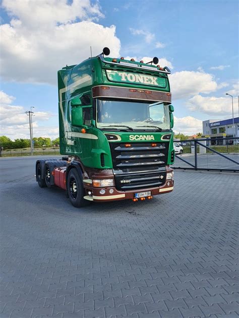 Scania R V Topline X Pusher Stare Tacho Manual Retarder Sprowadz