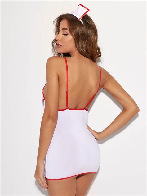 Nurse Uniform Sexy Lingerie Sexy Uniform Nurse Sexy Uniform White Plus Size Fashionable Design
