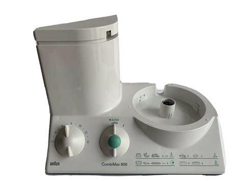 Braun CombiMax 600 Food Processor Power Motor Base Unit Working ...