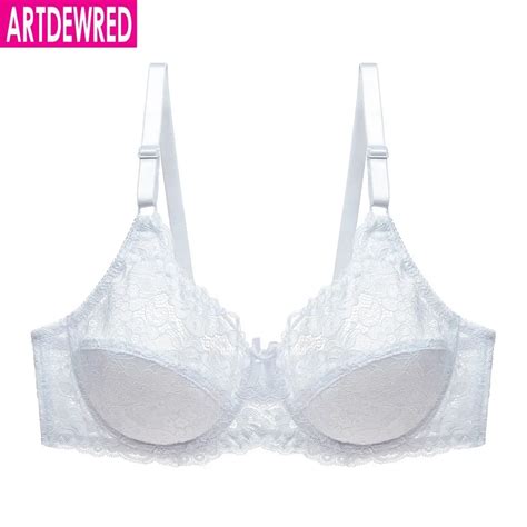 Sexy Women Lace Plus Size Bra Cotton Mesh Bralette Lingerie Female Seamless Unpadded Floral