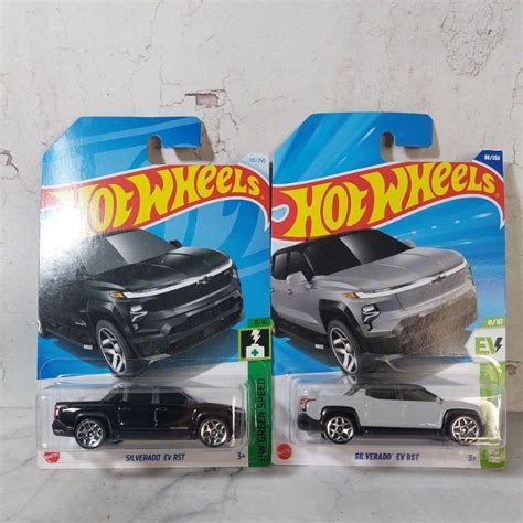 Jual Hot Wheels Silverado EV RST Shopee Indonesia