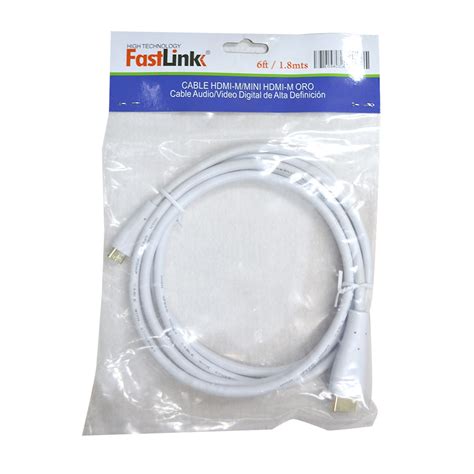 Cable Hdmi Mmini Hdmi Moro 6ft Fastlink Mandalay