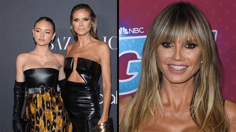 Heidi Klum Faces Backlash After Posing With Her 18 Year Old Daughter For Lingerie Advert