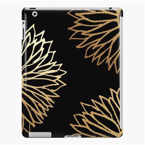 Golden Daisy Flower Ipad Case And Skin For Sale By Gdcdesigns Daisy Flower Cute Ipad Cases