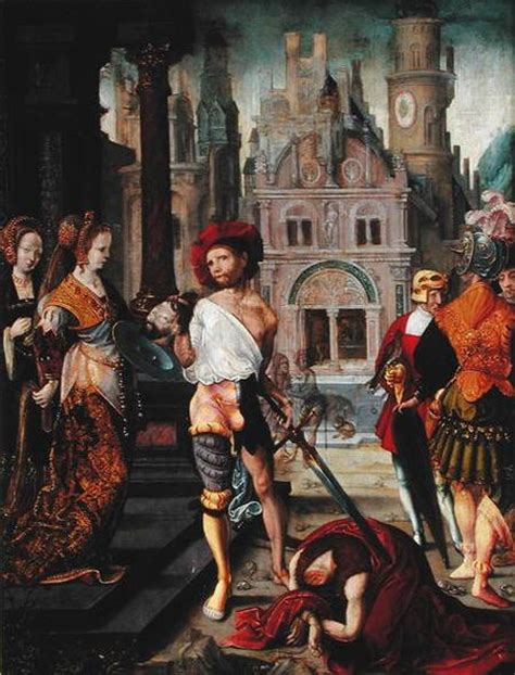 The Beheading Of St John The Baptist French School Als Kunstdruck